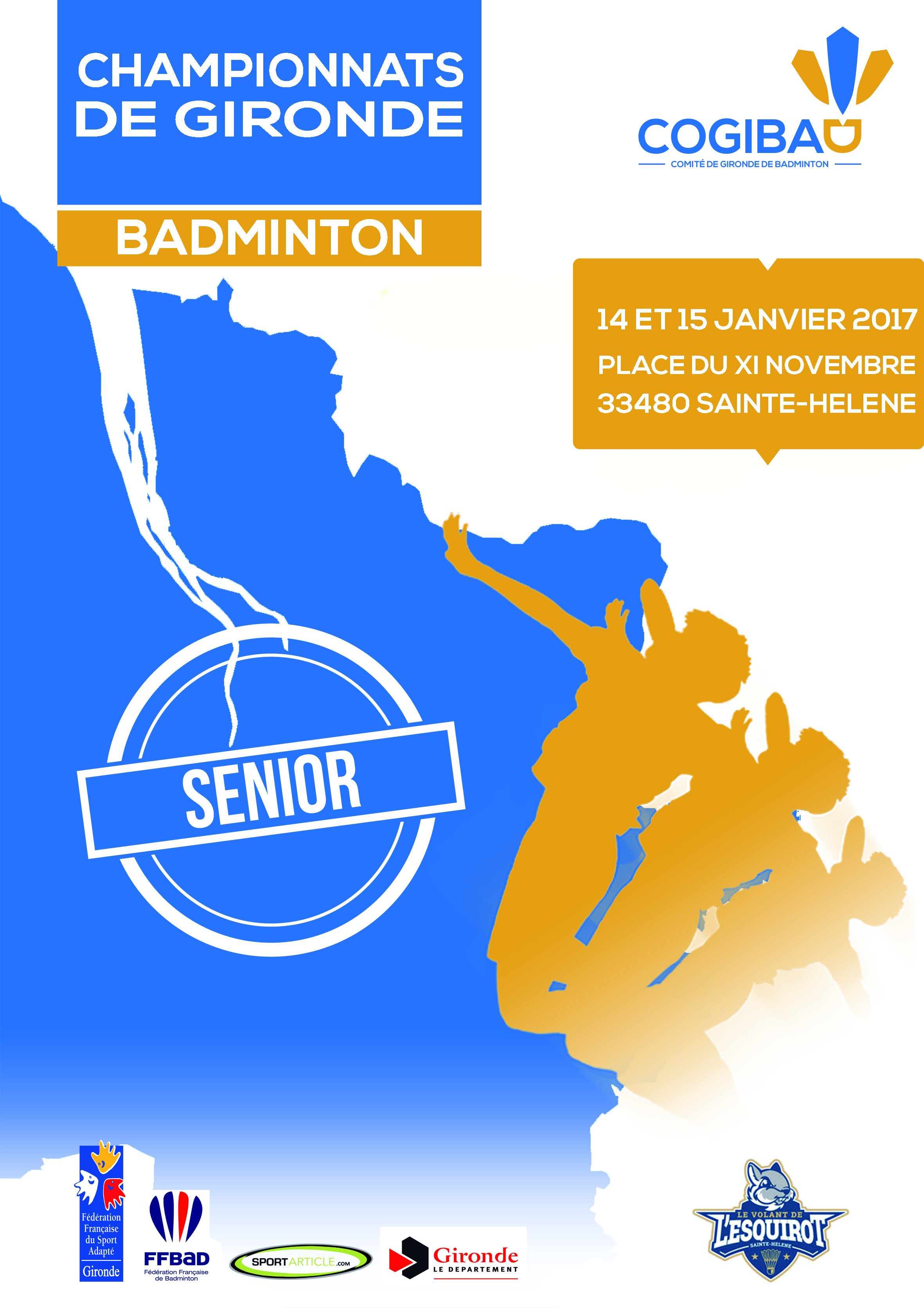 Gironde Seniors 2016 2017 2