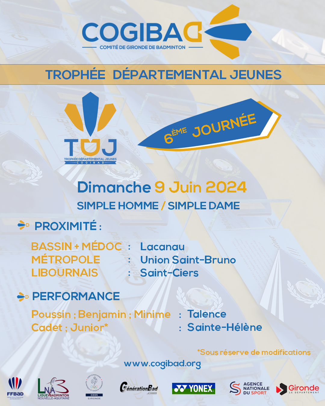 TDJ 6 affiche officiel 